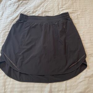 Lululemon - Hotty Hot High Rise Athletic Skort Skirt Black Size 10 Long